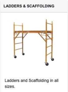 ladders   scaffolding